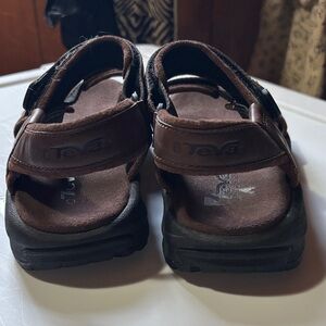 Teva Brown Leather Sandals